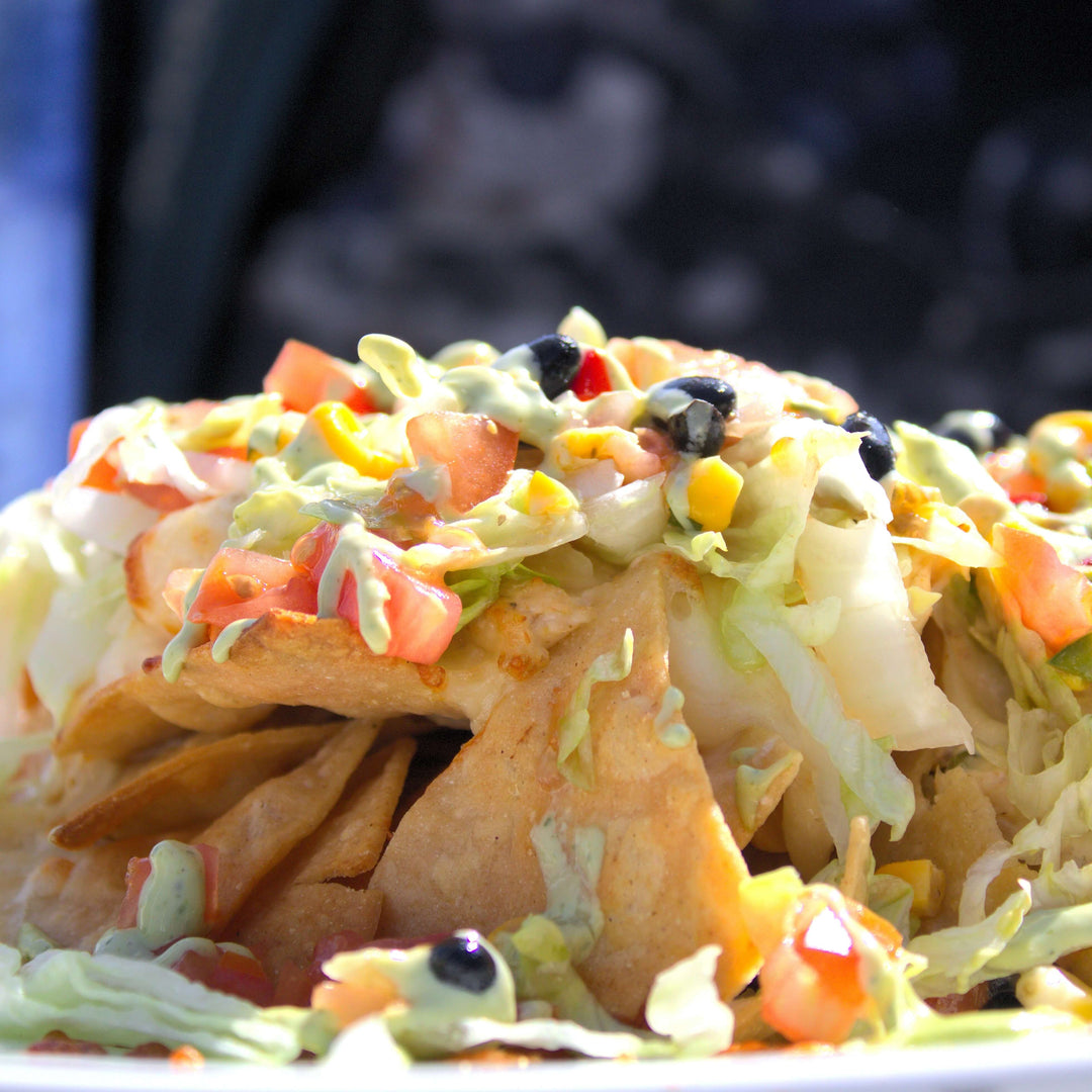 Black Bean and Corn Salsa with Nachos