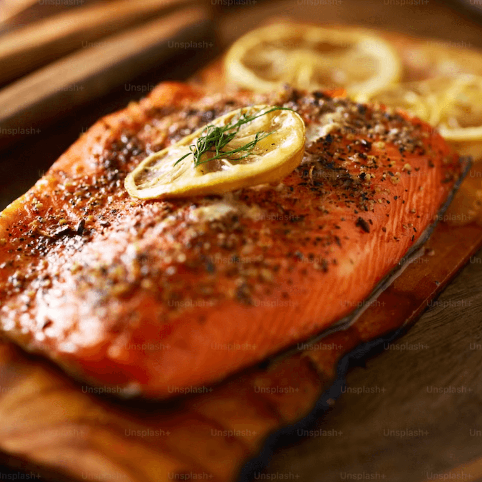 Lemon Herb Grilled Salmon